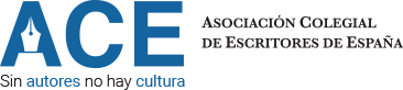 Logotipo de la Asociación Colegial de Escritores de España, con el lema Sin autores no hay cultura